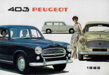 PEUGEOT 403 1967 AVANT BLOTNIK PRAWY PRZOD PRZEDNI