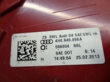 AUDI A8 D4 4H 3,0TFSI LAMPA PRAWY TYŁ 4H0945096A