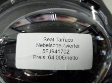 SEAT TARRACO HALOGEN NOWY PRAWY PRZÓD PRAWY PRZEDNI 5FJ941702