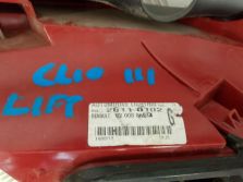 RENAULT CLIO III 3 LAMPA LEWY TYŁ LEWA TYLNA 8200886944