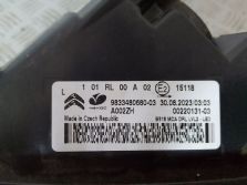 CITROEN C3 III 3 LIFT HALOGEN LAMPA LED DRL LEWA LEWY PRZÓD 9833480680
