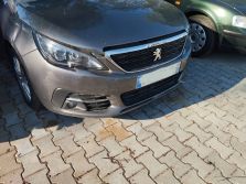 PEUGEOT 308 II T9 2018 LIFT ZDERZAK PRZOD PRZEDNI HALOGENY 4 X PDC EVLC EVL