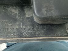 DS DS7 CROSSBACK CITROEN 2020 ŚLIZG MOCOWANIE LEWY ZDERZAKA TYŁ 9816048580