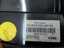 DS DS7 CROSSBACK CITROEN 2020 KRATKA NAWIEWU PRAWA 98161423DX