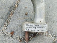 VW SKODA SEAT WĄŻ RURKA PRZEWÓD KLIMATYZACJI 5Q0816743D