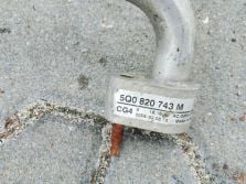 VW SKODA SEAT WĄŻ RURKA PRZEWÓD KLIMATYZACJI 5Q0820743M
