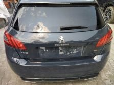 PEUGEOT 308 II T9 LIFT 2019 KLAPA TYL TYLNA ZDERZAK 4XPDC LAMPY LED gt line