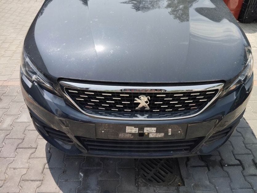 PEUGEOT 308 II T9 LIFT 2020 PRZOD MASKA ZDERZAK BLOTNIK CHLODNICE LAMPY LED