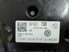 GOLF VII ZEGAR LICZNIK 5G1920730