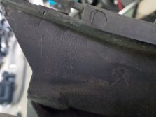 PEUGEOT 208 3D I 1.2VTI 2013 ATRAPA KRATKA PRZEDNIEGO ZDERZAKA 9810516180