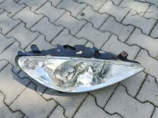 PEUGEOT 307 UK LAMPA PRAWY PRZÓD PRZEDNIA 9634369280