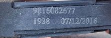 PEUGEOT 308 II T9 LIFT HB 2019 KLAMKA LEWY PRZÓD KEYLESS 9816082677