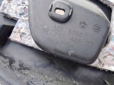 PEUGEOT 208 3D I 1.2VTI 2013 TAPICERKA OSŁONA KLAPY TYŁ 9673742677