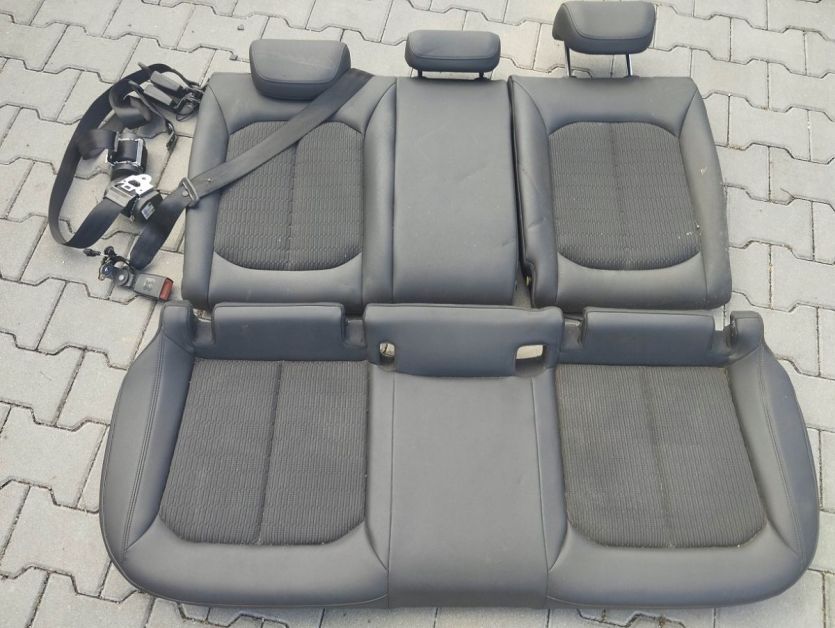AUDI A3 8V 2014 SPORTBACK KANAPA FOTELE TYL TYLNE PASY ZAPINKI