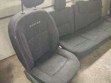 DACIA DUSTER I LIFT 2014 FOTELE SIEDZENIA KANAPA PASY TYL