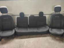 DACIA DUSTER I LIFT 2014 FOTELE SIEDZENIA KANAPA PASY TYL