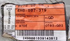 AUDI A8 D4 4H ŚLIZG ZDERZAKA LEWY TYŁ LEWY TYLNY 4H0807319