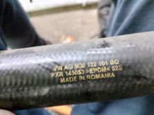 AUDI A3 8V SPORTBACK 5D 2014 PRZEWÓD WĄŻ WODY 5Q0122101BQ