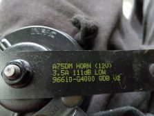 HYUNDAI I30 III 3 KLAKSON SYGNAŁ DŹWIĘKOWY 96610-G4000