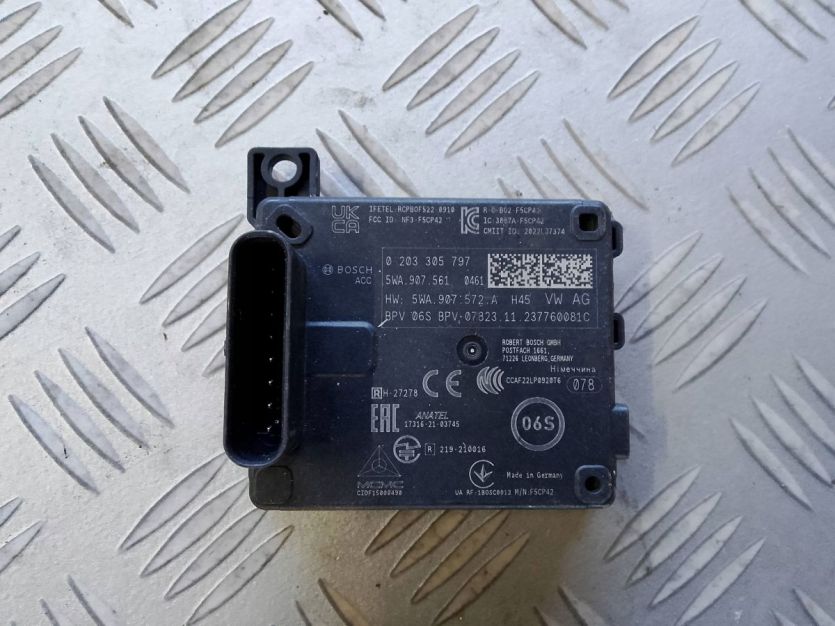 VW AUDI SEAT SKODA RADAR ACC DISTRONIC 5WA907561