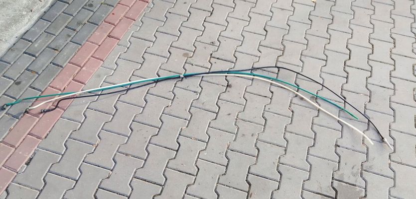 VW GOLF VI 6 GTI HB 5D 2012 ZESTAW PRZEWODÓW PALIWOWYCH 1K0200059BF