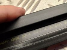 VW GOLF VI 6 GTI HB 5D 2012 USZCZELKA DRZWI LEWY PRZÓD 5K4837480C