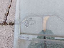 VW GOLF VI 6 GTI HB 5D 2012 SZYBA DRZWI PRAWY TYŁ 5K6845026C