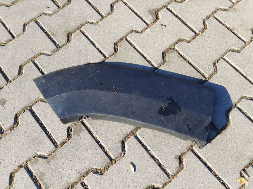 PEUGEOT BOXER JUMPER FIAT DUCATO 2014 LISTWA BŁOTNIKA LEWY PRZÓD 1314851070