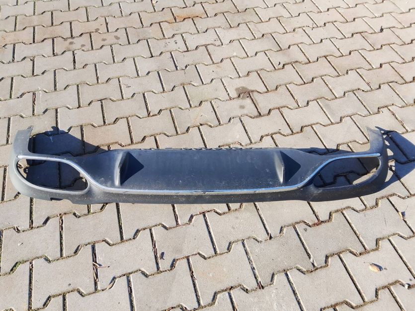 MERCEDES BENZ E KLASA W213 AMG DYFUZOR DOKŁADKA ZDERZAKA TYŁ A2138851801