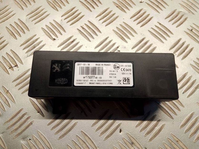 PEUGEOT 308 II T9 LIFT 2019 MODUŁ BLUETOOTH 9817537780