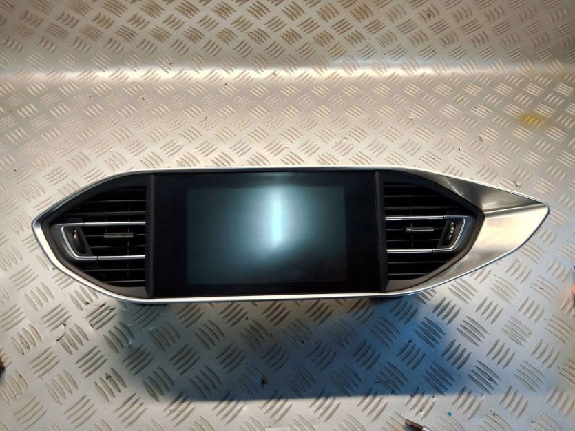 PEUGEOT 308 II T9 LIFT HB 2019 WYŚWIETLACZ RADIO NAWIGACJA 9812006580