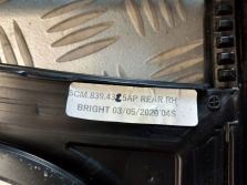 VW ATLAS CROSS 2021 USZCZELKA RAMKA DRZWI PRAWY TYŁ 3CM839432