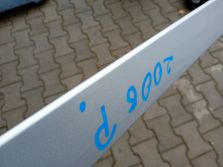 PEUGEOT 2008 I RELING DACHOWY PRAWY