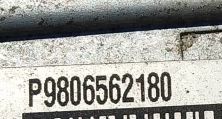 PEUGEOT EXPERT IV 2.0 HDI CHŁODNICA INTERCOOLER 9806562180