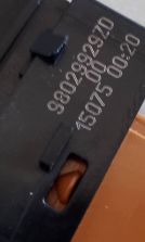 PEUGEOT 208 2016 PANEL PRZYCISK CIŚNIENIA OPON 98029929ZD