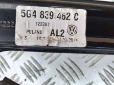 VW GOLF 7 VII PODNOŚNIK MECHANIZM SZYBY PRAWY TYŁ 5G4839462C