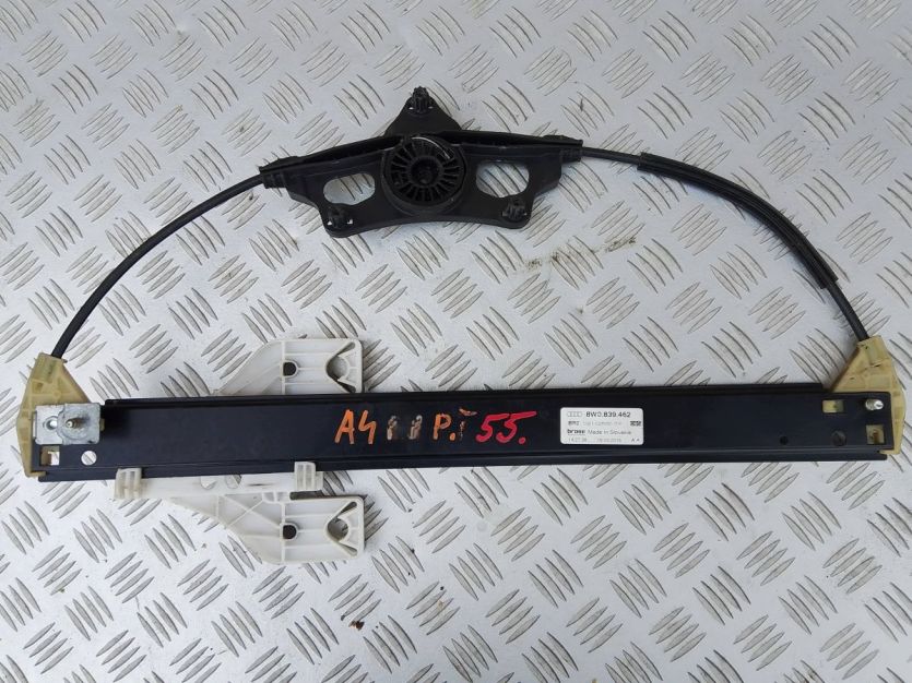 AUDI A4 B9 8W PODNOŚNIK MECHANIZM SZYBY PRAWY TYŁ 8W0839462
