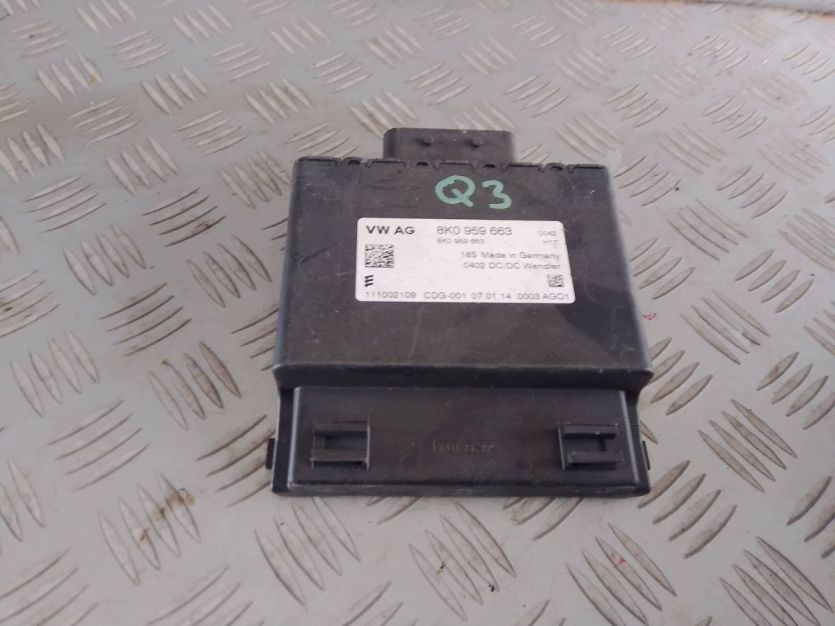 AUDI Q3 2.0TFSI MODUŁ STABILIZATOR NAPIĘCIA 8K0959663