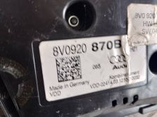 AUDI A3 8V SPORTBACK 2014 LICZNIK ZEGARY DIESEL 8V0920870B