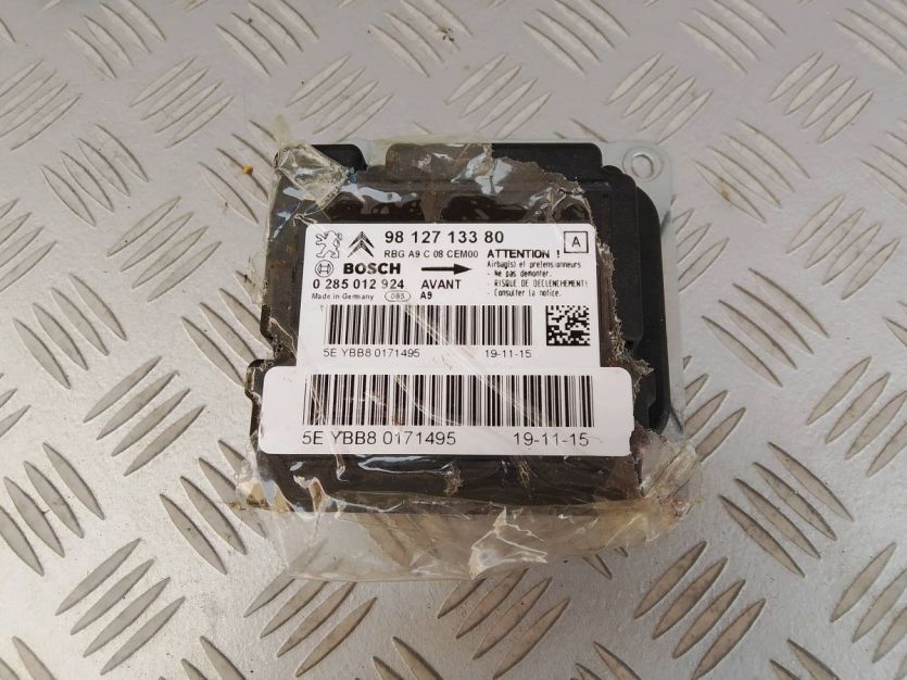PEUGEO 208 I MODUŁ SENSOR AIRBAG PODUSZEK 9812713380
