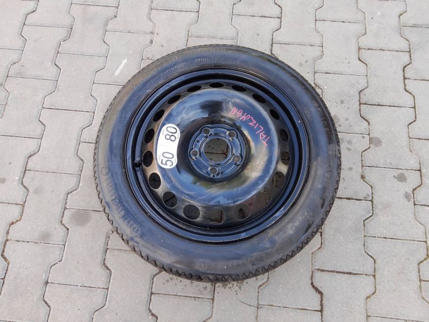 RENAULT TALISMAN KOMBI 2018 KOŁO ZAPASOWE 135/80 R17 ET45 5X114.3
