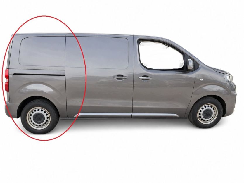 PEUGEOT EXPERT IV V PROACE JUMPY CWIARTKA PRAWA BOK PRAWY BLOTNIK TYL TYLNY