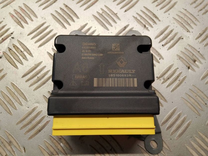 RENAULT CLIO V 5 1.6 E-TECH MODUŁ SENSOR PODUSZEK AIRBAG 985100693R