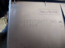 PEUGEOT 207 2009 5D PÓŁKA SCHOWEK ŚRODKOWY 9655072477