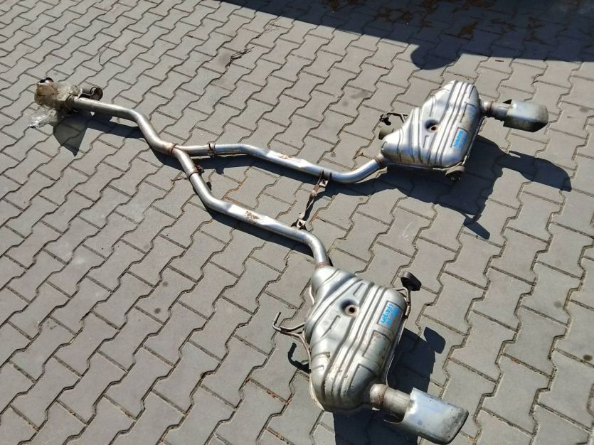 MERCEDES ML W164 WYDECH TŁUMIK UKŁAD WYDECHOWY