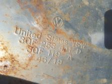 VW ATLAS CROSS 3.6 V6 TŁUMIK WYDECH 3QF253411D