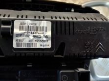 PEUGEOT 207 2009 5D PANEL WYŚWIETLACZ KRATKI NAWIEWU 9664644280