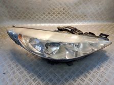 PEUGEOT 207 2009 LAMPA PRAWY PRZÓD PRAWA PRZEDNIA 9649986180