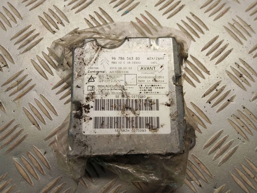 PEUGEOT 508 SW I MODUŁ SENSOR PODUSZEK AIRBAG 9678656380