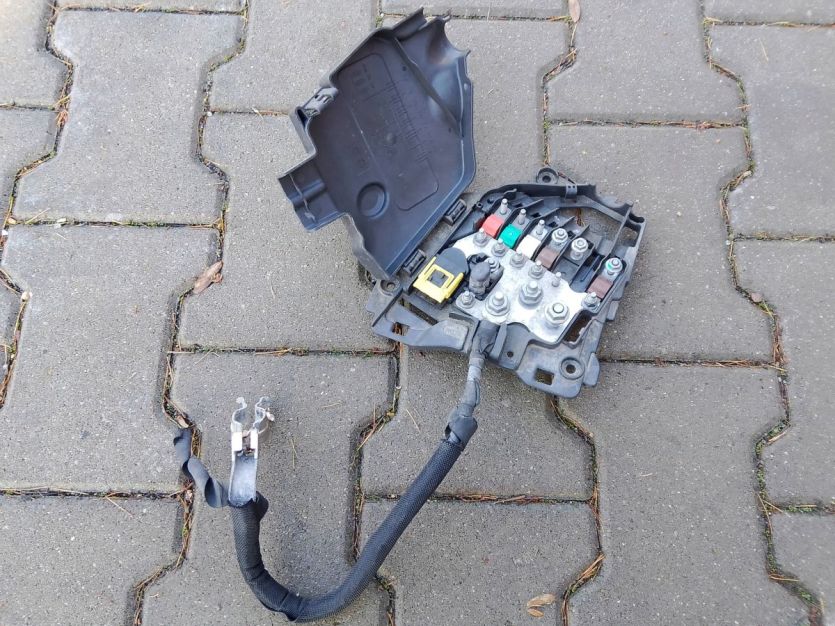 CITROEN DS3 1.6 HDI KLEMA PLUSOWA BEZPIECZNIKI AKUMLATORA 9675123880
